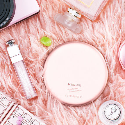 MINE MIRS Wireless charging LED Tactile Ecran Miroir De Maquillage Professionnel Vanity Miroir Avec LED Lights Health Reglable